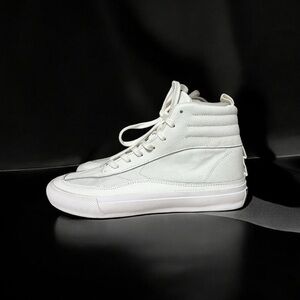 🌻NEW McQ Alexander McQueen Swallow Vulc Leather High-top Sneaker Size 40 Unisex